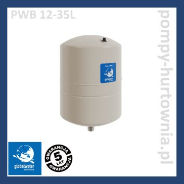 Zbiornik przeponowy GWS PWB 12-35 L – pionowy