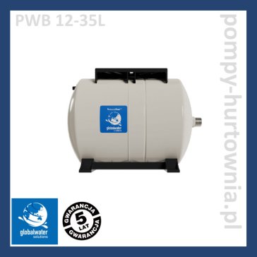 Zbiornik przeponowy GWS PWB 20-35 L – poziomy